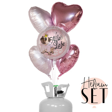 Helium Set - Mops Alles Liebe