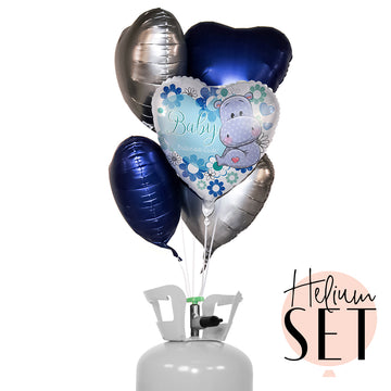 Helium Set - Baby Nilpferd Junge