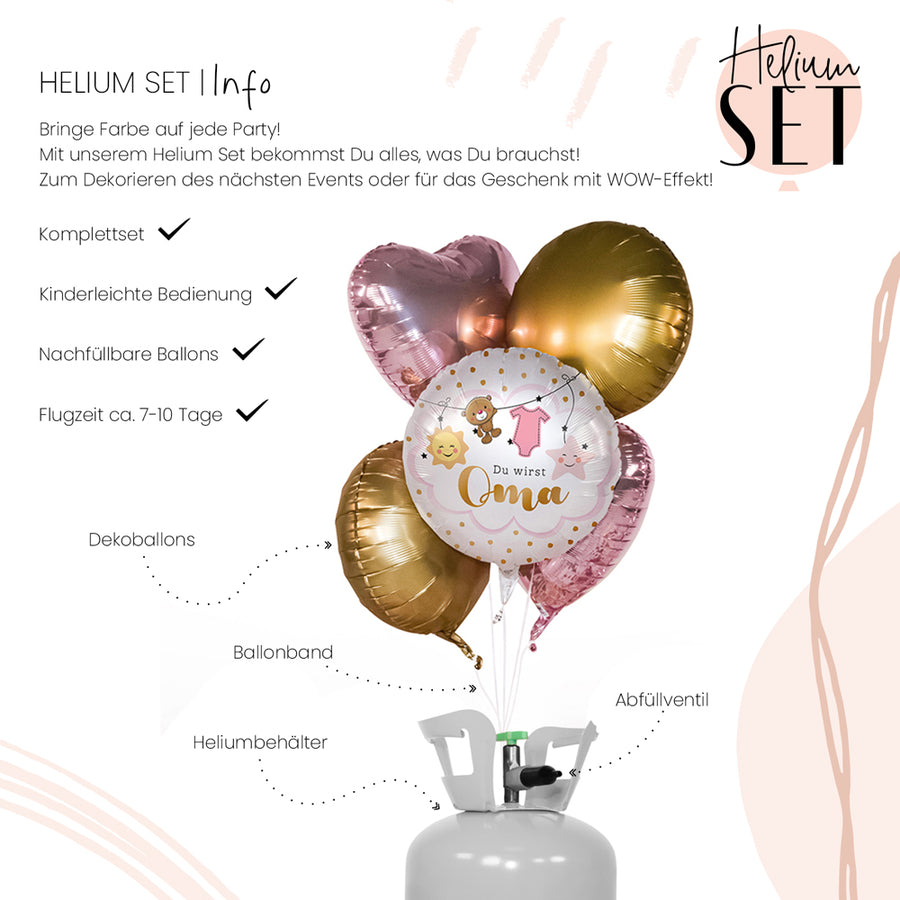 Helium Set - Du wirst Oma