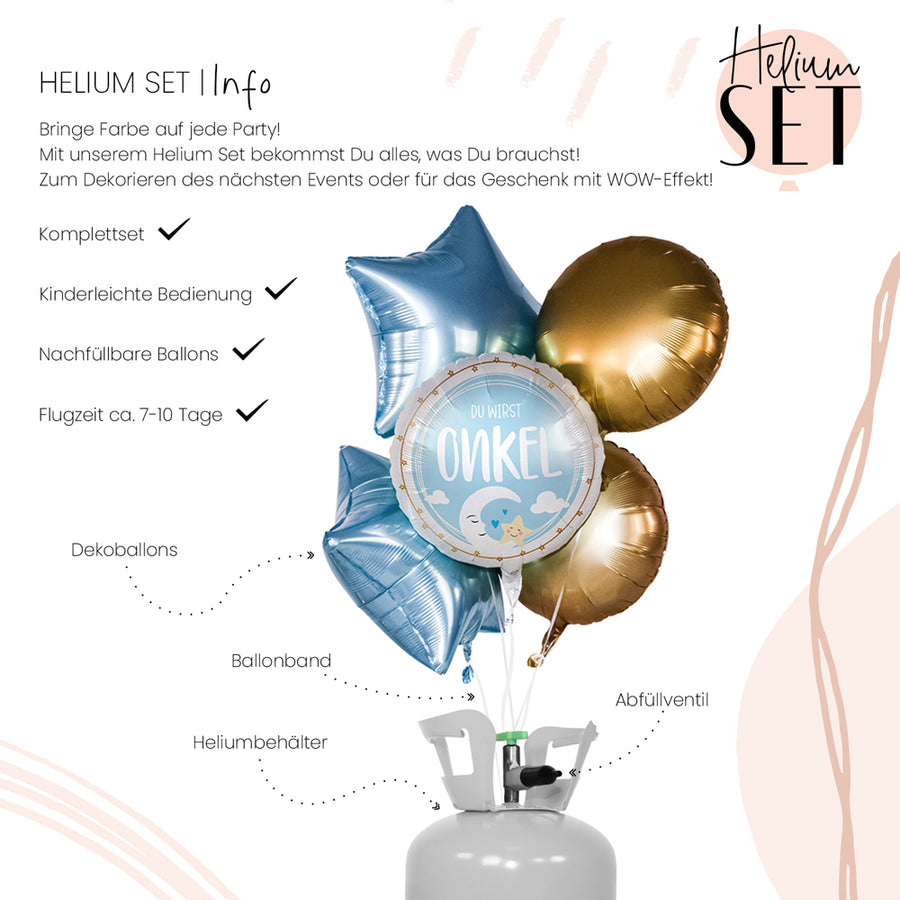 Helium Set - Du wirst Onkel