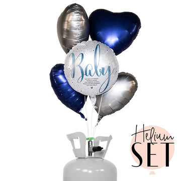 Helium Set - Little Cute Baby Boy