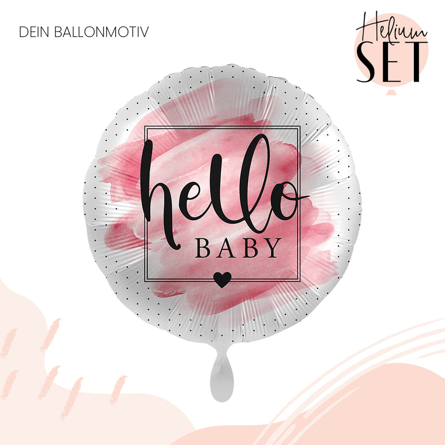 Helium Set - Welcome to the World, Baby Girl!