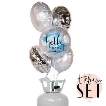 Helium Set - Welcome to the World, Baby Boy!