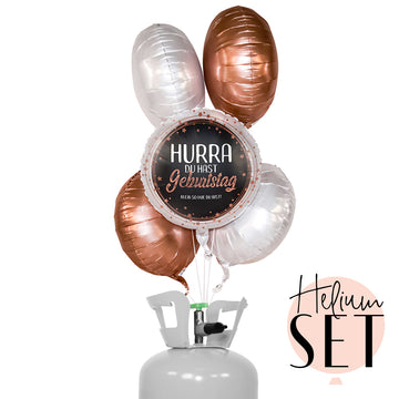 Helium Set - Hurra Geburtstag