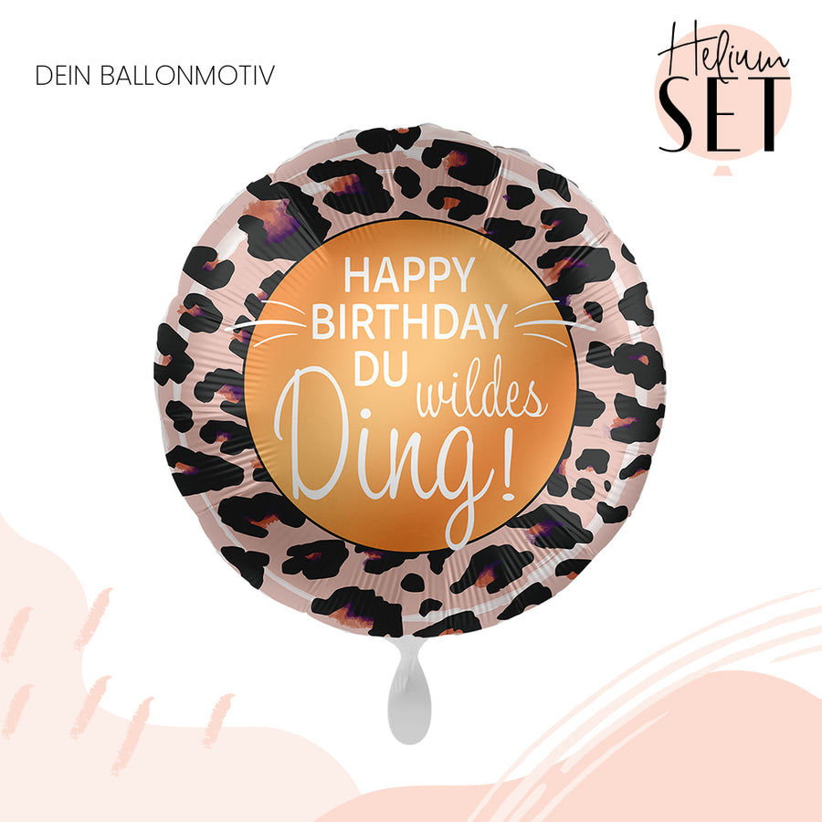 Helium Set - Happy Birthday Du wildes Ding