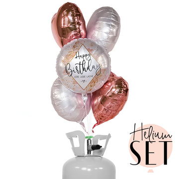 Helium Set - Birthday Smooth Watercolor