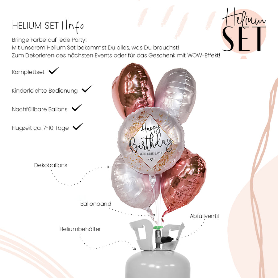 Helium Set - Birthday Smooth Watercolor