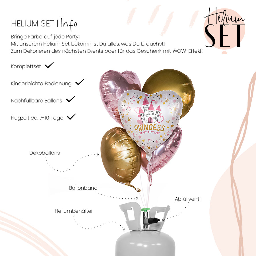 Helium Set - Magical Princess Birthday