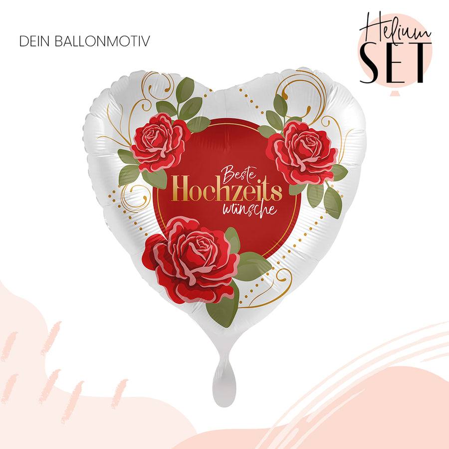 Helium Set - Hochzeitswünsche