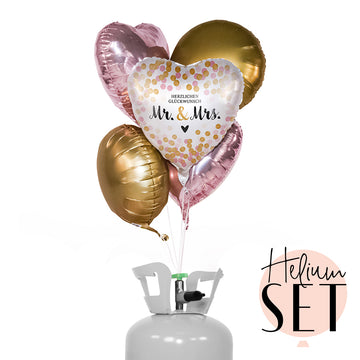 Helium Set - Mr. & Mrs. Dotty