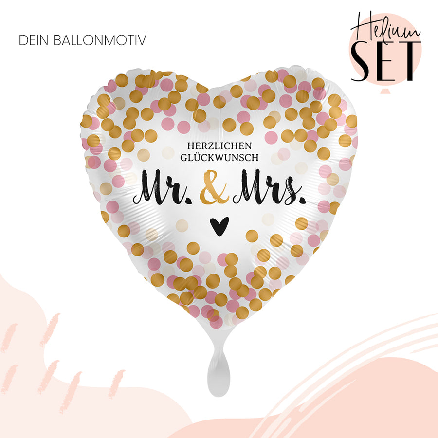 Helium Set - Mr. & Mrs. Dotty