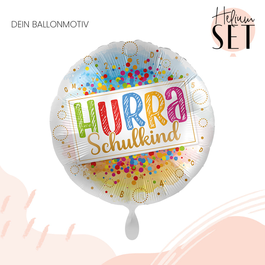 Helium Set - Hurra Schulkind