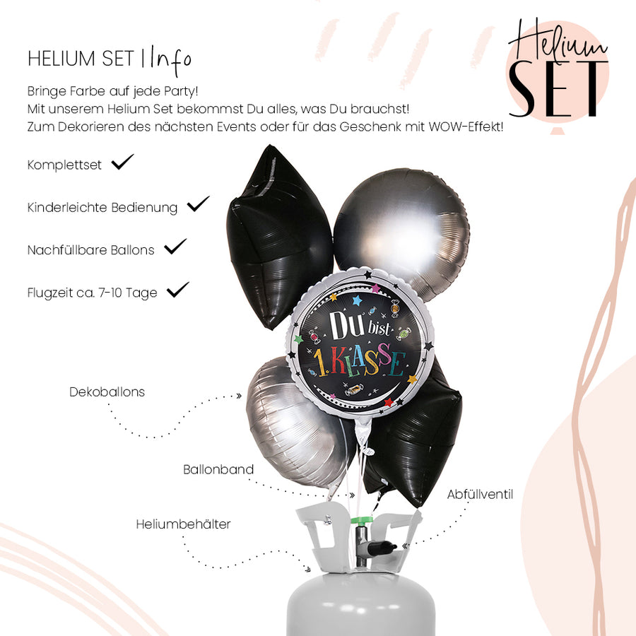 Helium Set - Du bist 1. Klasse