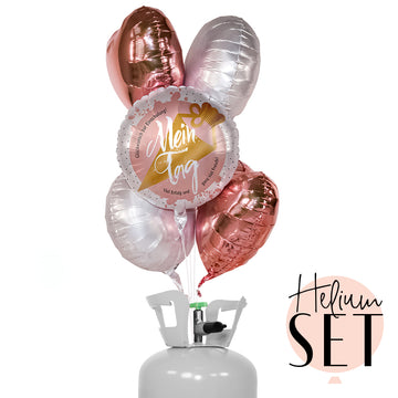 Helium Set - Mein Tag Schultüte Rosa