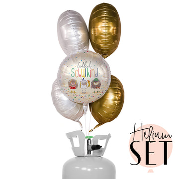 Helium Set - Endlich Schulkind Schafe