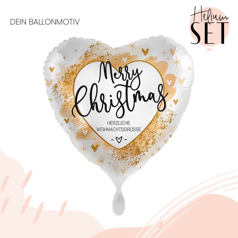 Helium Set - Smooth Christmas Gold