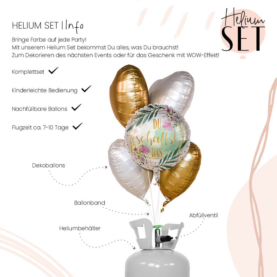 Helium Set - Du schaffst das