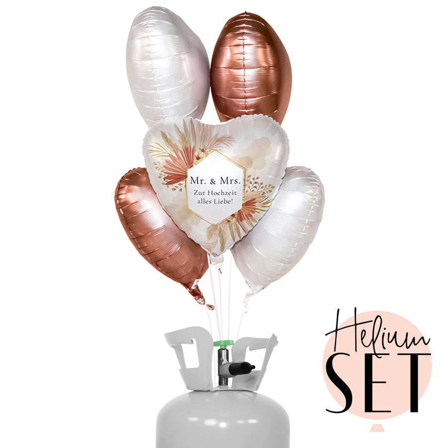 Helium Set - Bohemian Florals Wedding