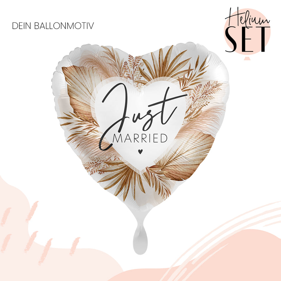 Helium Set - Boho Dream Just Married