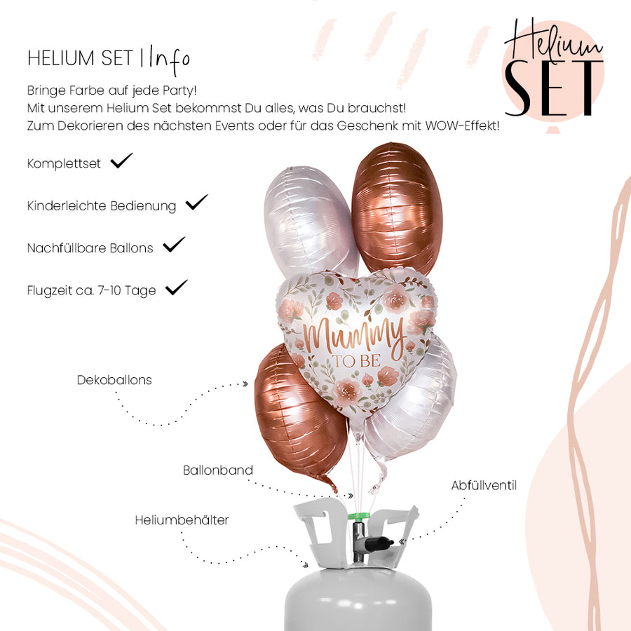 Helium Set - Adorable Mummy To Be