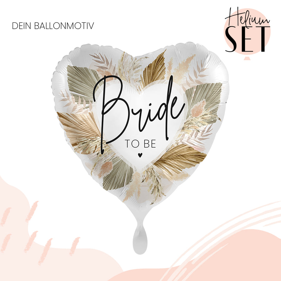 Helium Set - Bohemian Bride To Be