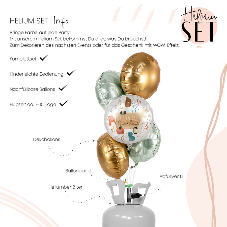 Helium Set - ABC and 123