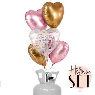 Helium Set - Little Princess's First Day of School