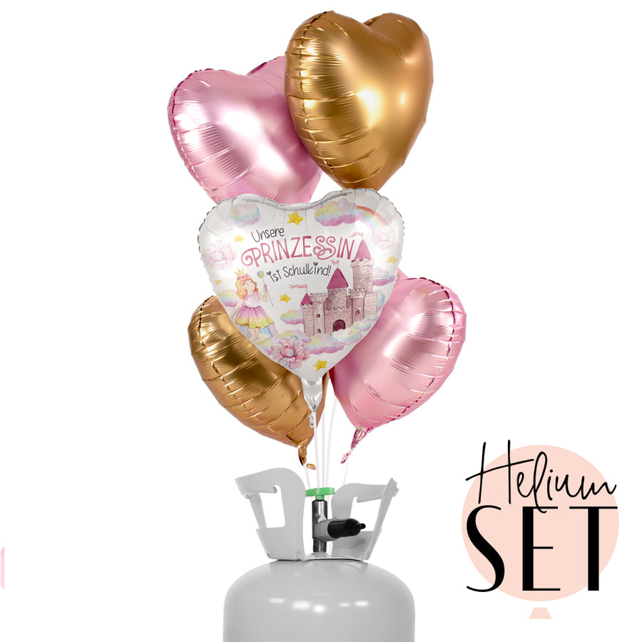 Helium Set - Little Princess's First Day of School