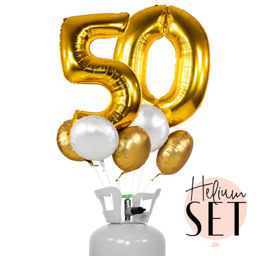 Helium Set - Golden Fifty