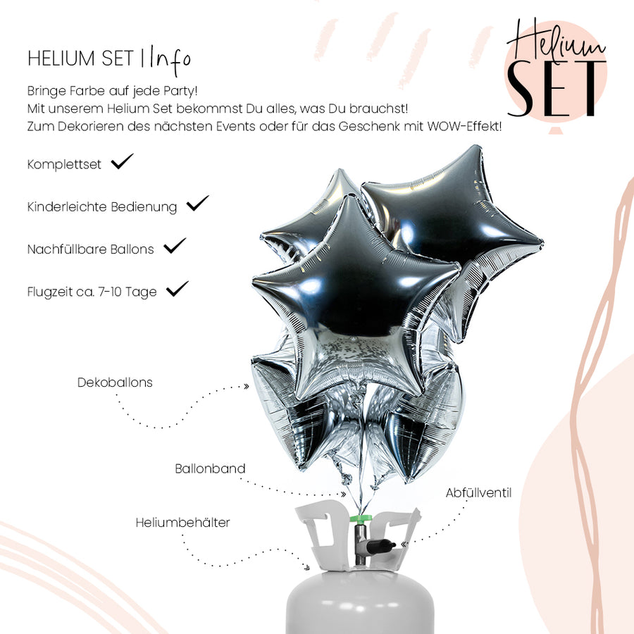 Helium Set - Glossy - Pure Silver - Stern