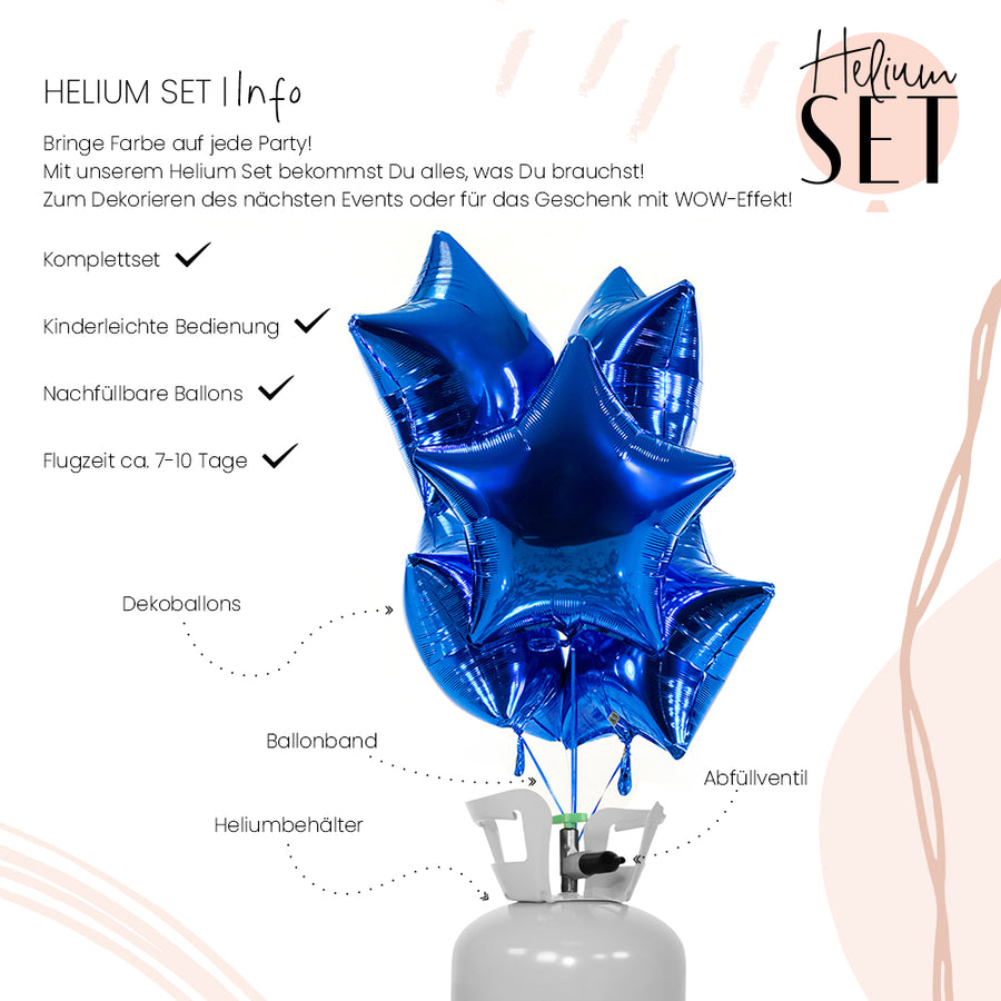 Helium Set - Glossy - Saphir Blue - Stern