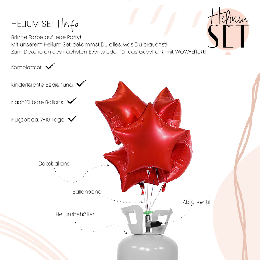 Helium Set - Matte - Hot Love - Stern