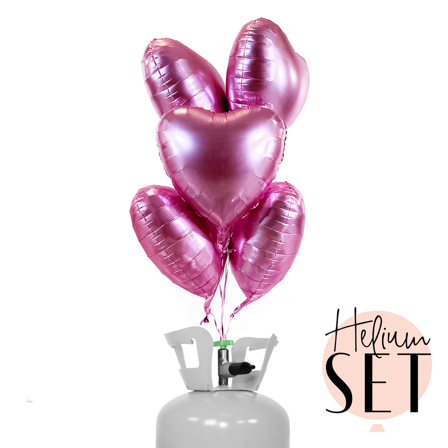 Helium Set - Matte - Cotton Candy - Herz