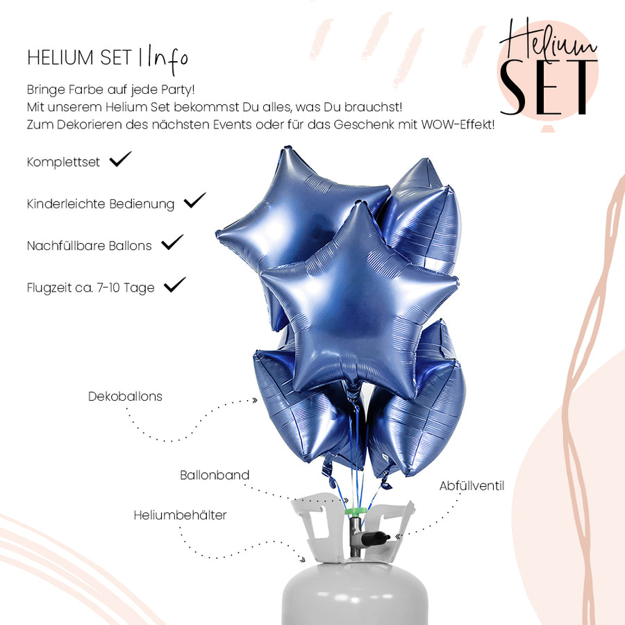 Helium Set - Matte - Saphir Blue - Stern