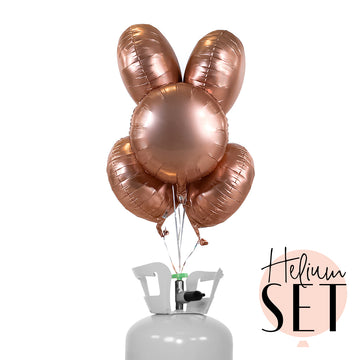 Helium Set - Matte - Royal Rosegold - Rund