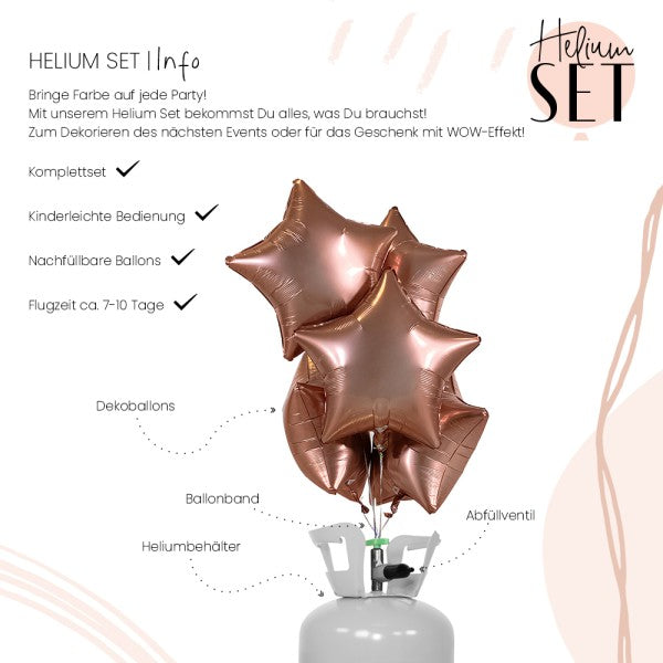 Helium Set - Matte - Royal Rosegold - Stern