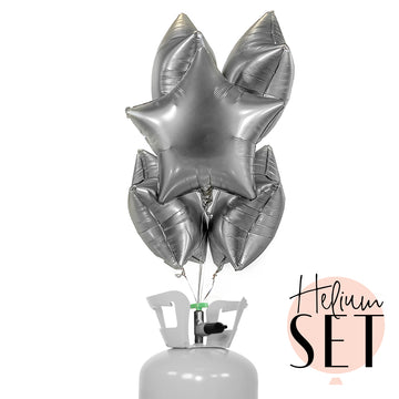 Helium Set - Matte - Pure Silver - Stern