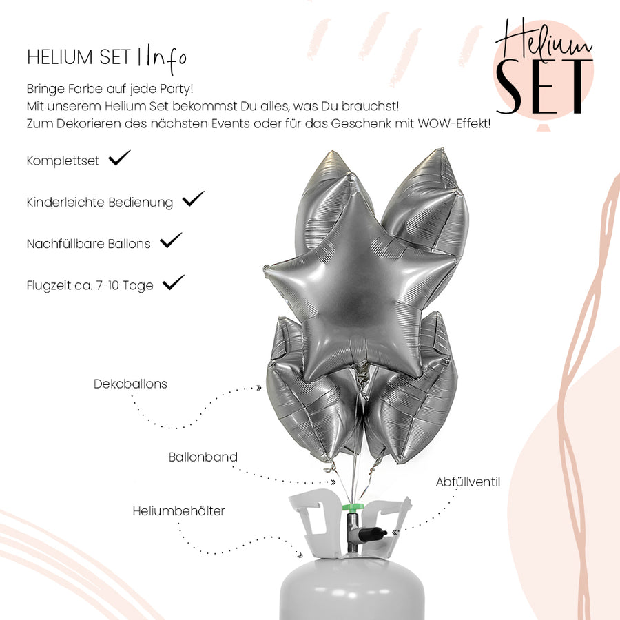 Helium Set - Matte - Pure Silver - Stern