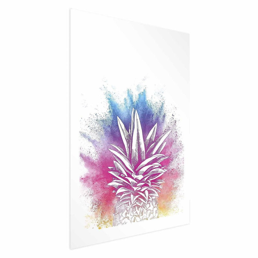 Poster - Colorful Pineapple Artgeist