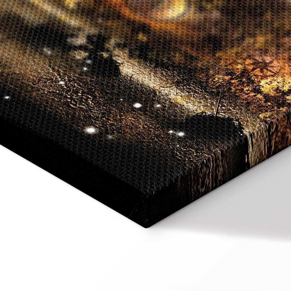 Leinwandbild - World at Night