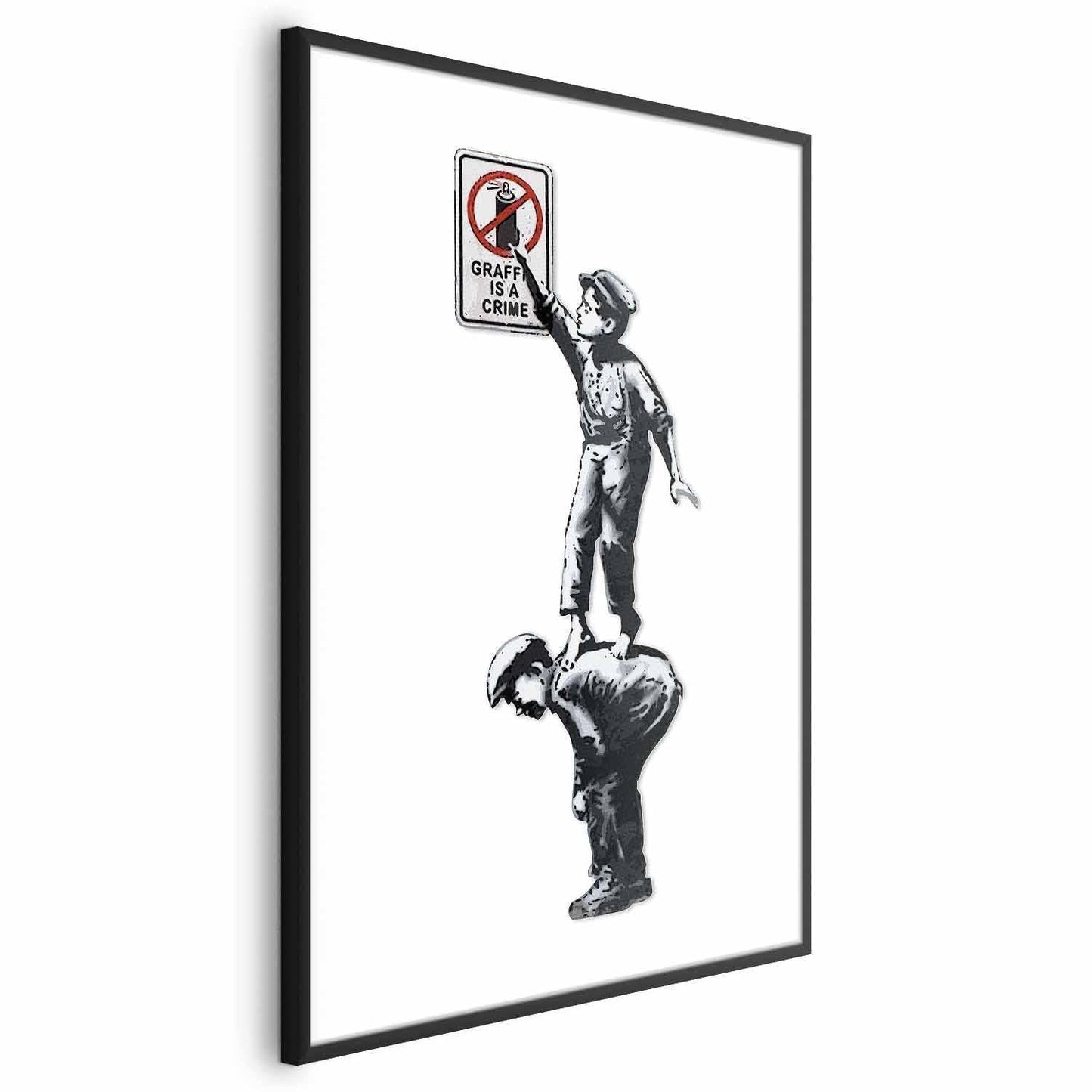 Poster - Graffiti is a Crime Artgeist