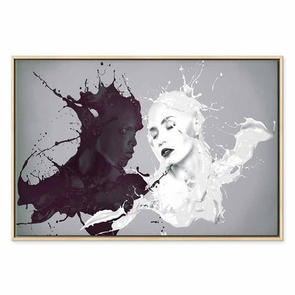 Leinwandbild - Opposite (1 Part) Wide