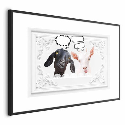 Poster - Funny Goats Artgeist
