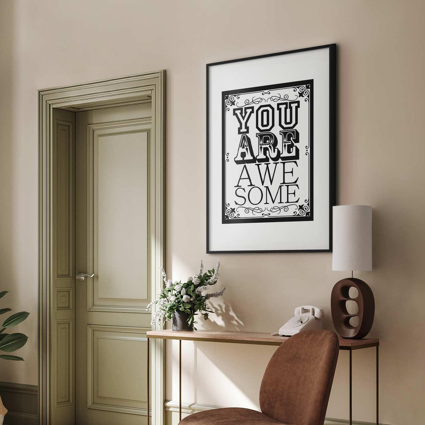 Poster - You Are Awesome Artgeist