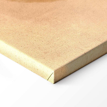 Leinwandbild - Colorful shapes – worn-out figures in lime wash technique