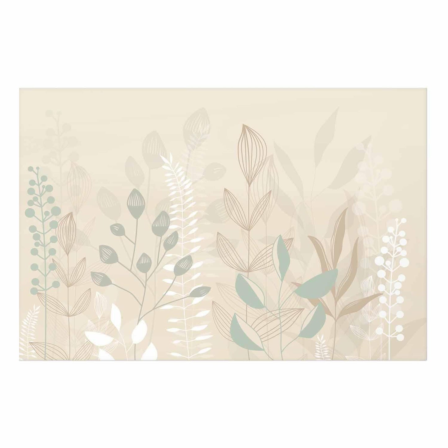 Poster - Pastel-Beige Meadow