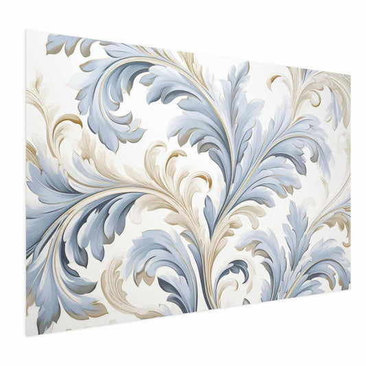 Poster - Baroque Vines in Light Colors Artgeist