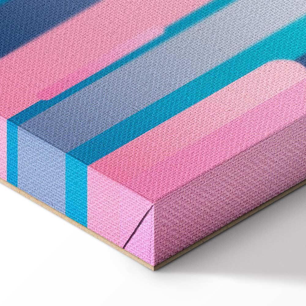 Leinwandbild - Colourful Pistons (1 Part) Vertical