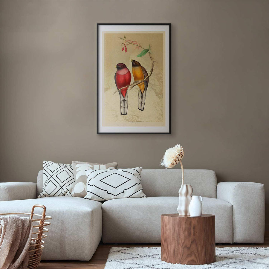 Poster - Birds on a Branch Artgeist