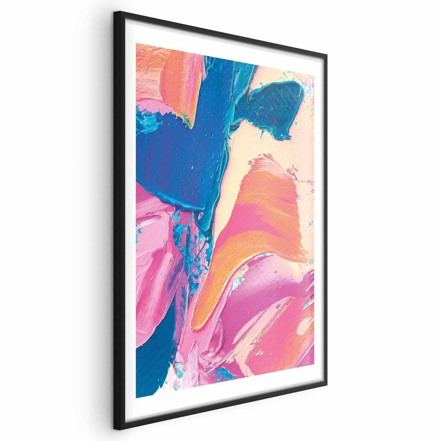 Poster - Colorful Expression - strong contrasts in an energetic composition